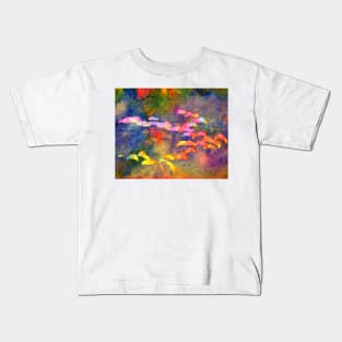 School of Fish Detail Kids T-Shirt